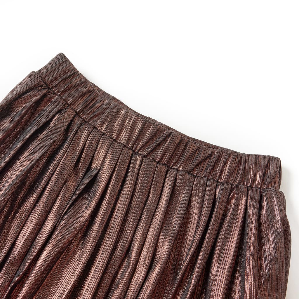 Kinderrock mit Glitzer Cognac 104