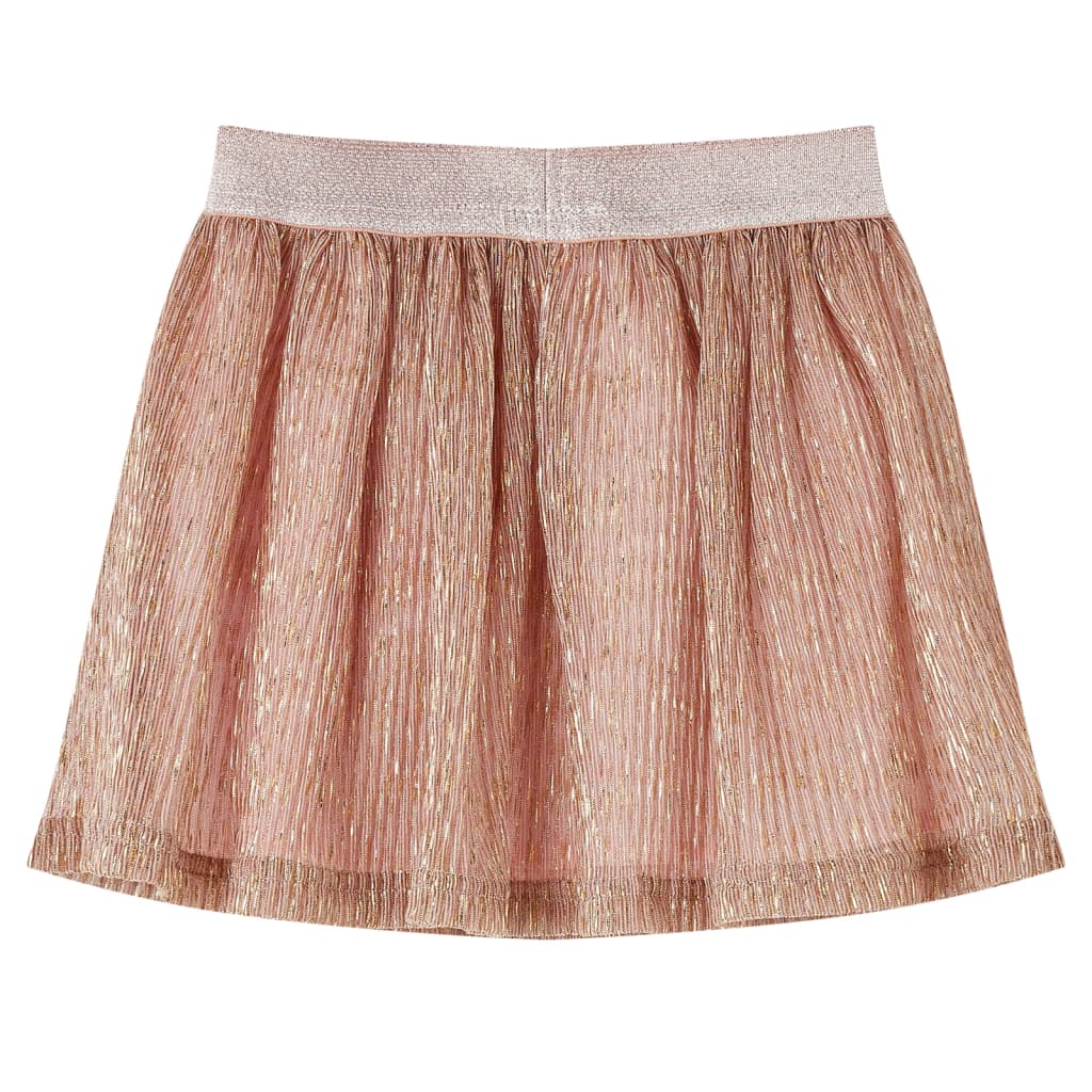 Kinderrock mit Glitzer Zartrosa 104