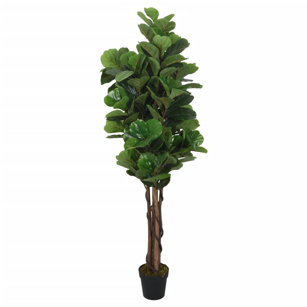 Artificial Fig Tree 232 Leaves 180 cm Green