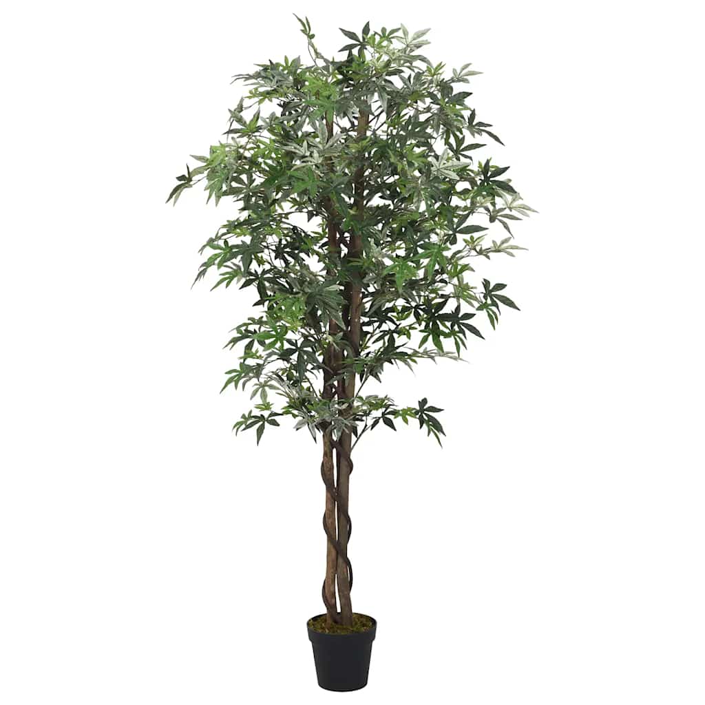 Érable artificiel 224 feuilles 80 cm vert