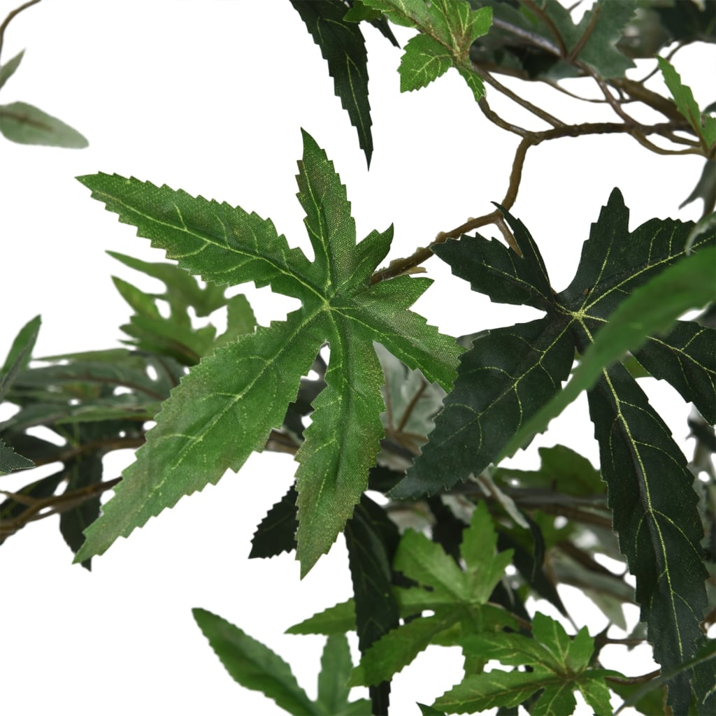 Érable artificiel 224 feuilles 80 cm vert