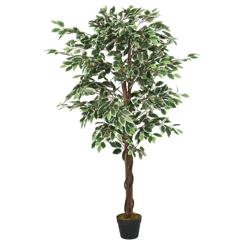 Ficus artificiel 378 feuilles 80 cm vert