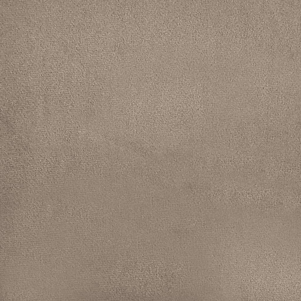 3-Sitzer-Sofa Taupe 180 cm Mikrofasergewebe