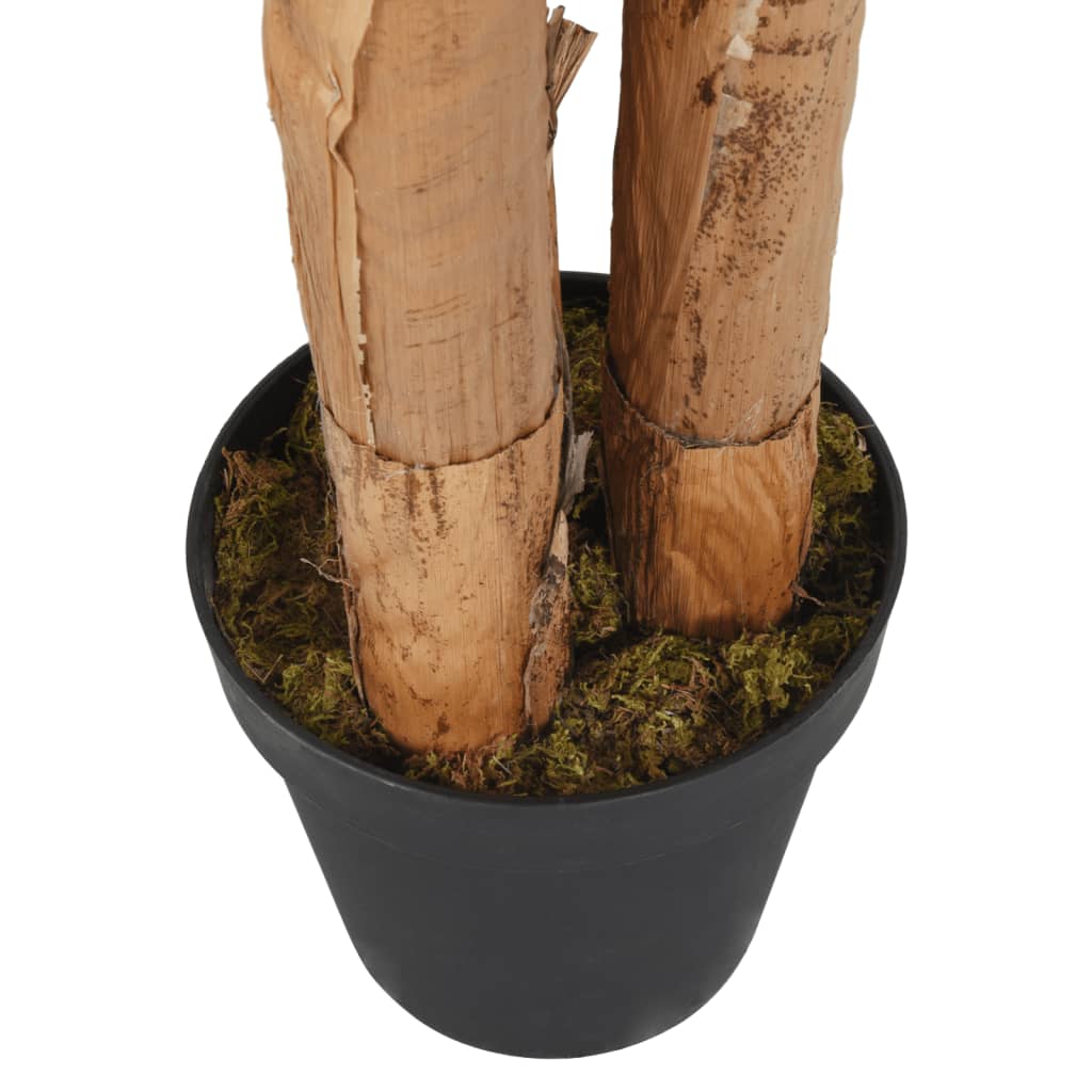 Bananier artificiel 19 feuilles 180 cm Vert