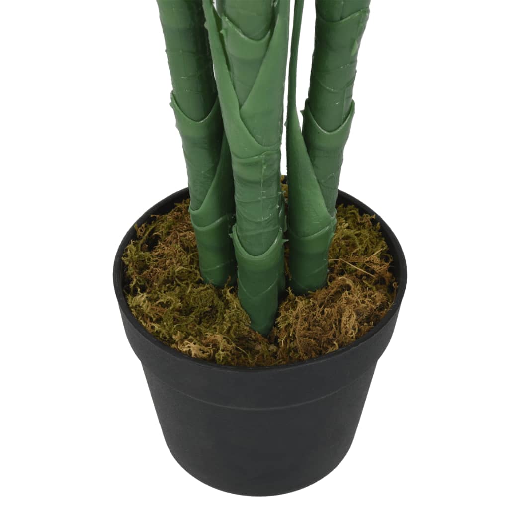 Palmier artificiel 28 feuilles 120 cm Vert