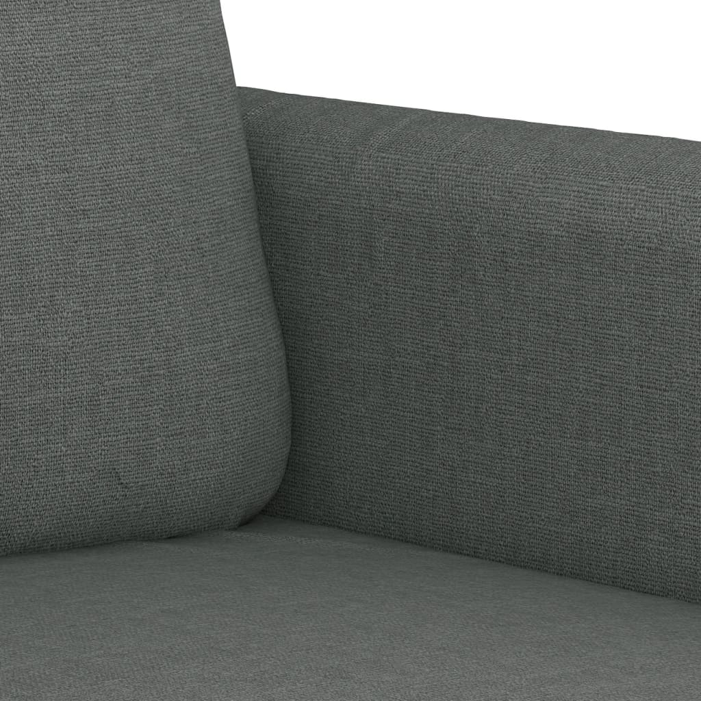 Fauteuil gris foncé 60 cm tissu
