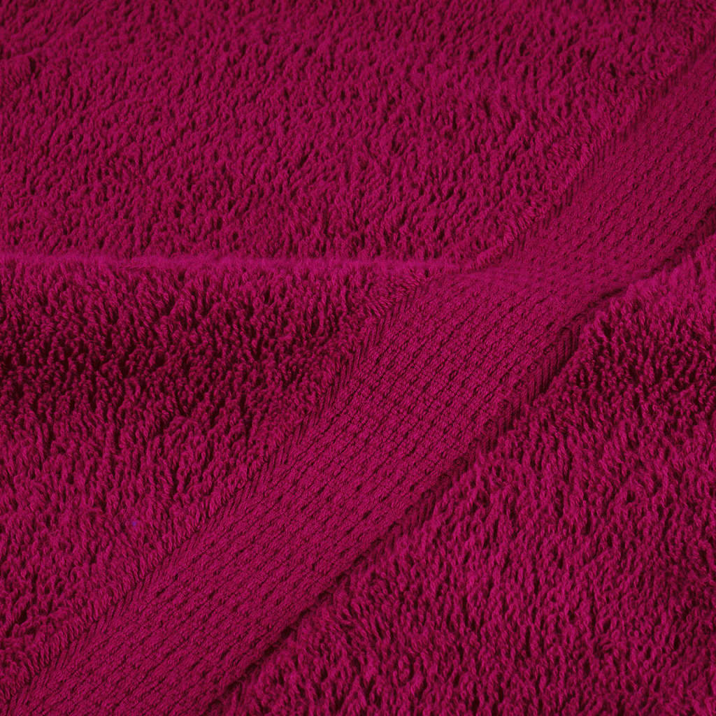 Premium Gästetücher SOLUND 10 Stk. Bordeaux 30x50 cm 600 g/m²