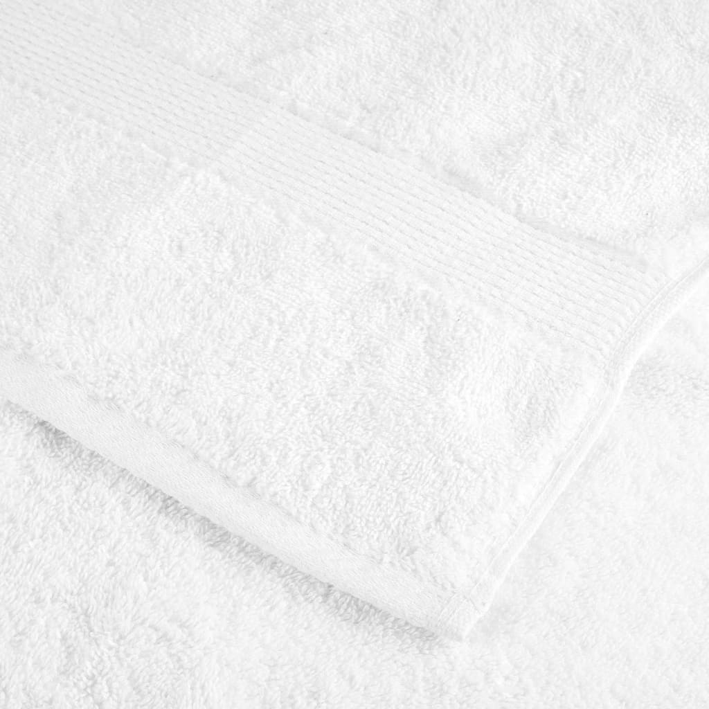 Ensemble de serviettes premium 6 pièces SOLUND Blanc 600 g/m²