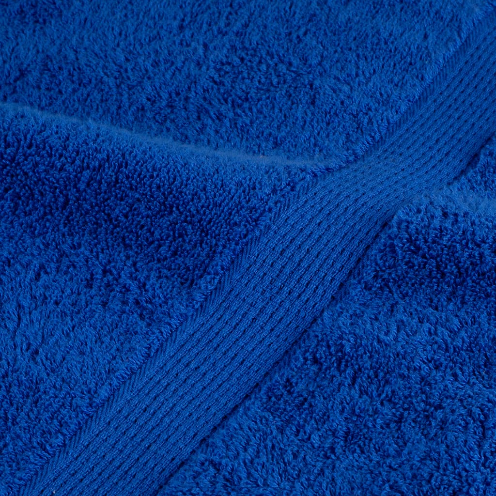 Ensemble de serviettes premium 6 pièces SOLUND bleu 600 g/m²