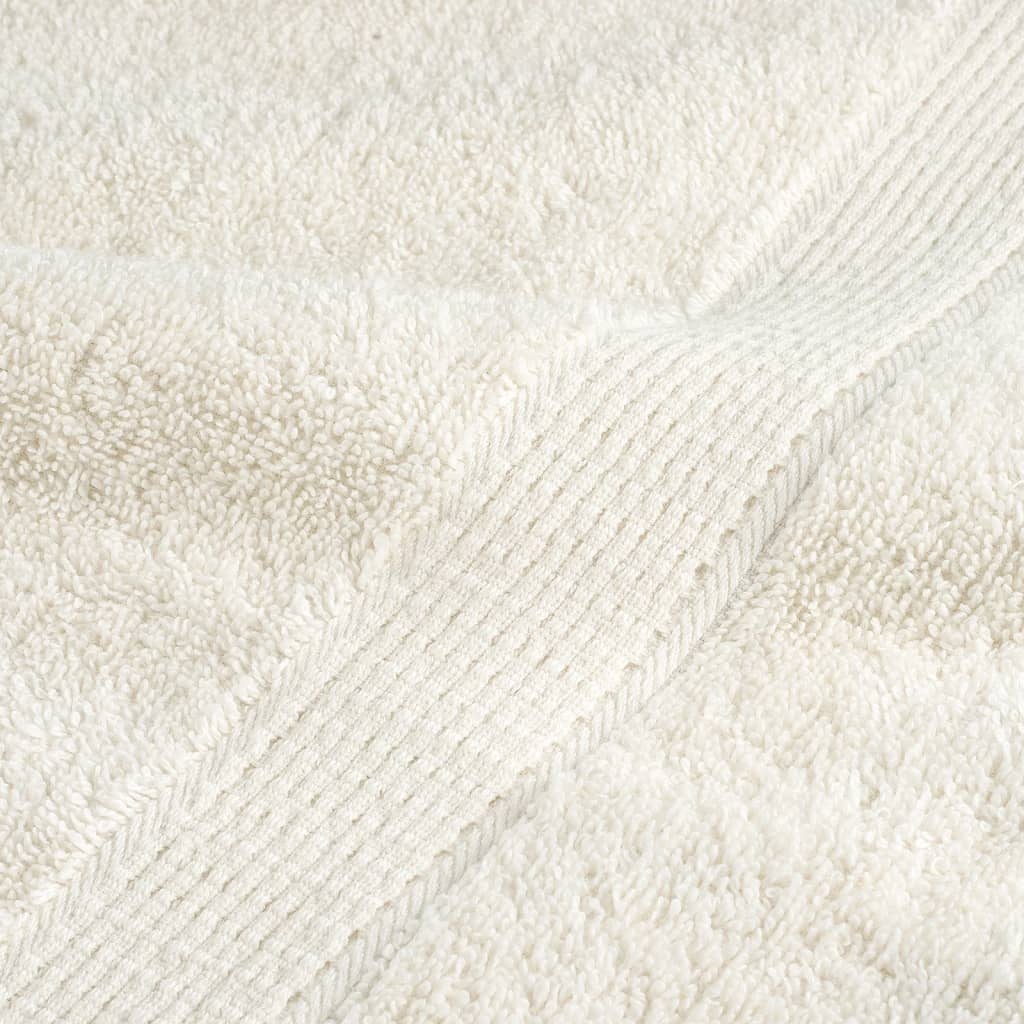 Ensemble de serviettes premium 6 pièces SOLUND crème 600 g/m²