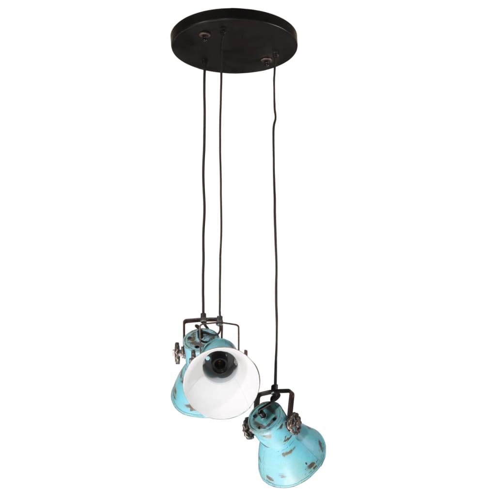Hanging lamp 25 W blue 30x30x100 cm E27