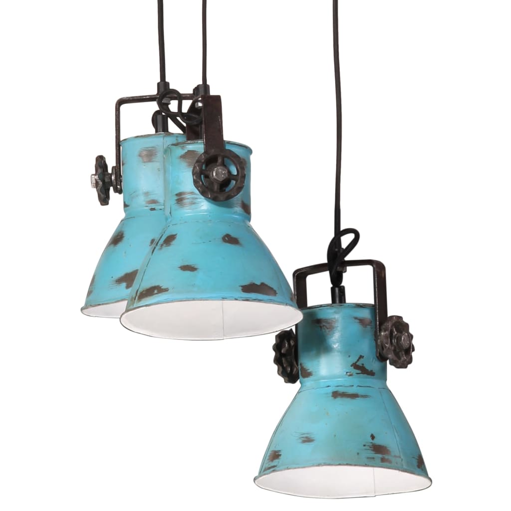 Hanging lamp 25 W blue 30x30x100 cm E27