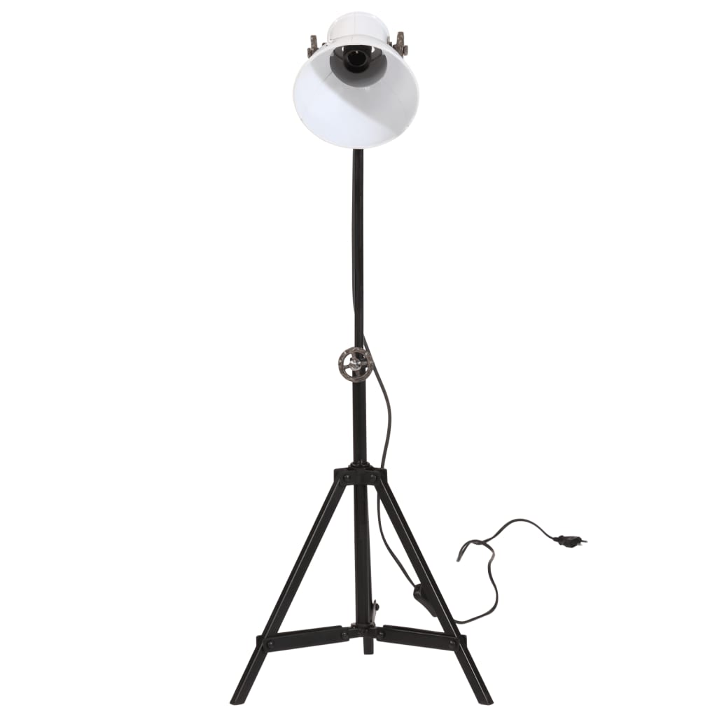Lampadaire 25 W blanc 35x35x65/95 cm E27