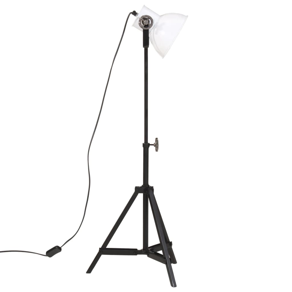 Lampadaire 25 W blanc 35x35x65/95 cm E27