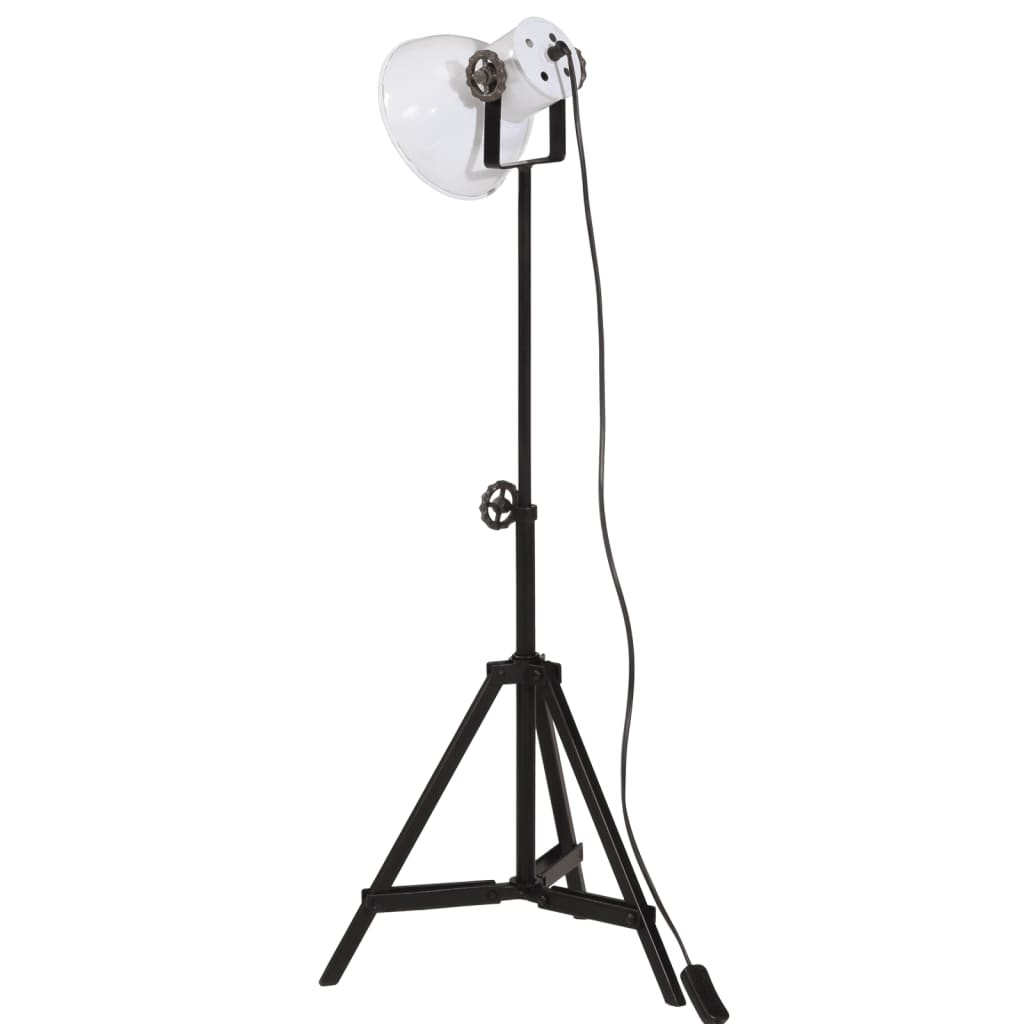 Lampadaire 25 W blanc 35x35x65/95 cm E27