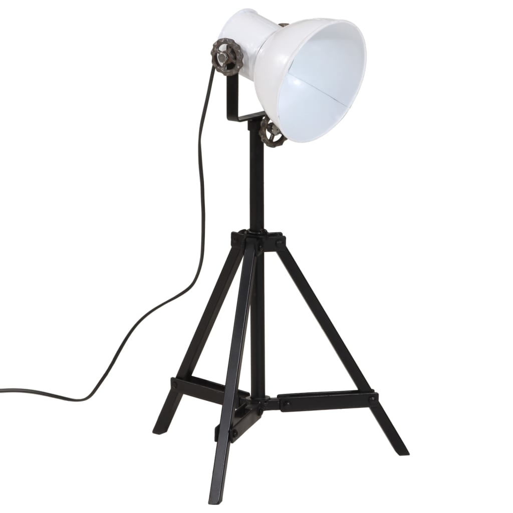 Lampadaire 25 W blanc 35x35x65/95 cm E27