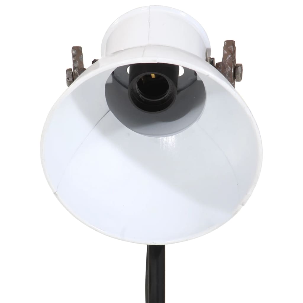 Lampadaire 25 W blanc 35x35x65/95 cm E27