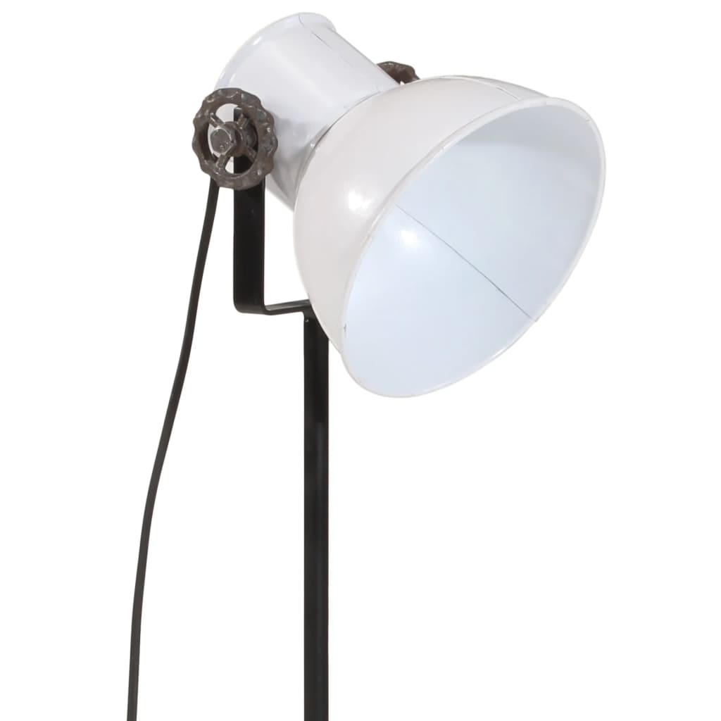 Lampadaire 25 W blanc 35x35x65/95 cm E27