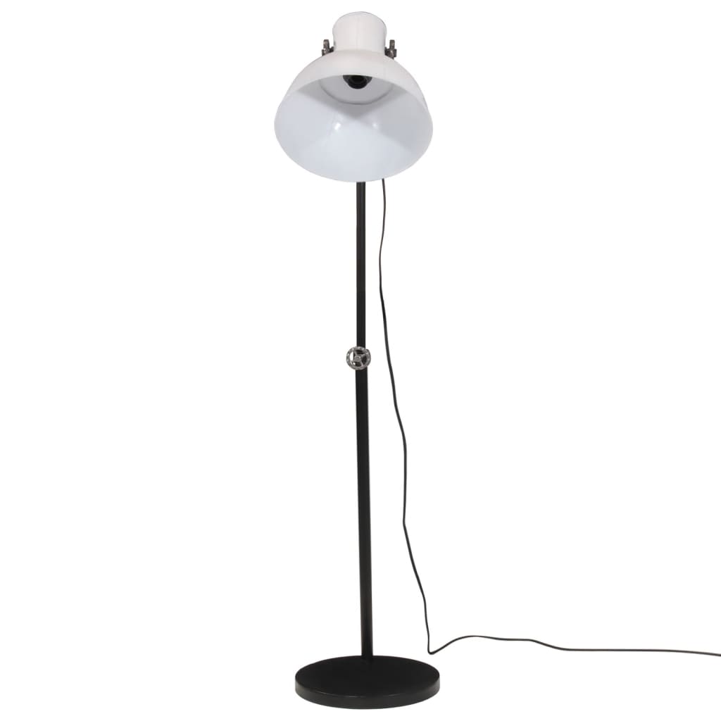 Lampadaire 25 W blanc 30x30x90-150 cm E27