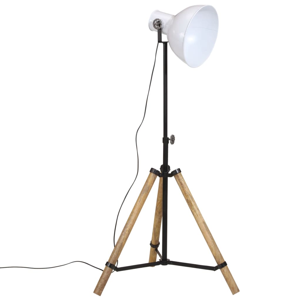 Lampadaire 25 W blanc 75x75x90-150 cm E27