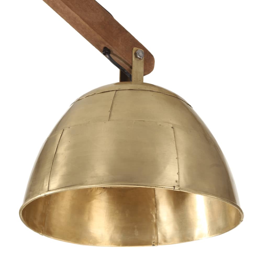 Ceiling light 25 W antique brass 29x18x85 cm E27