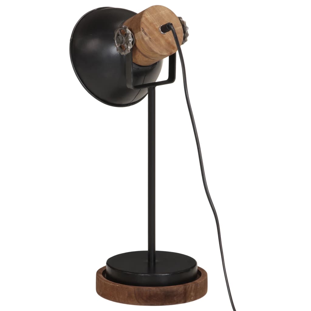 Desk Lamp 25 W Black 17x17x50 cm E27