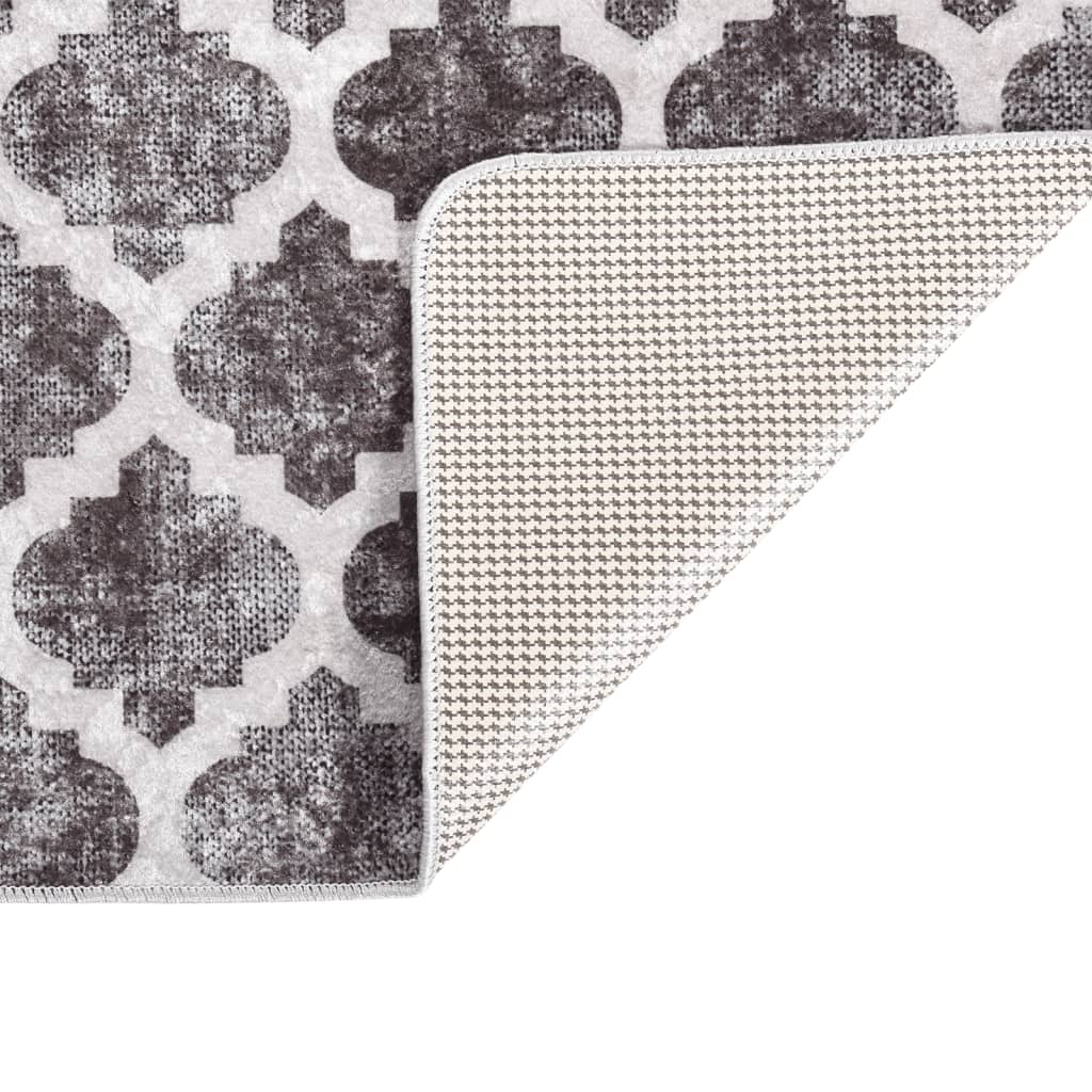 Tapis lavable multicolore 120x170 cm antidérapant