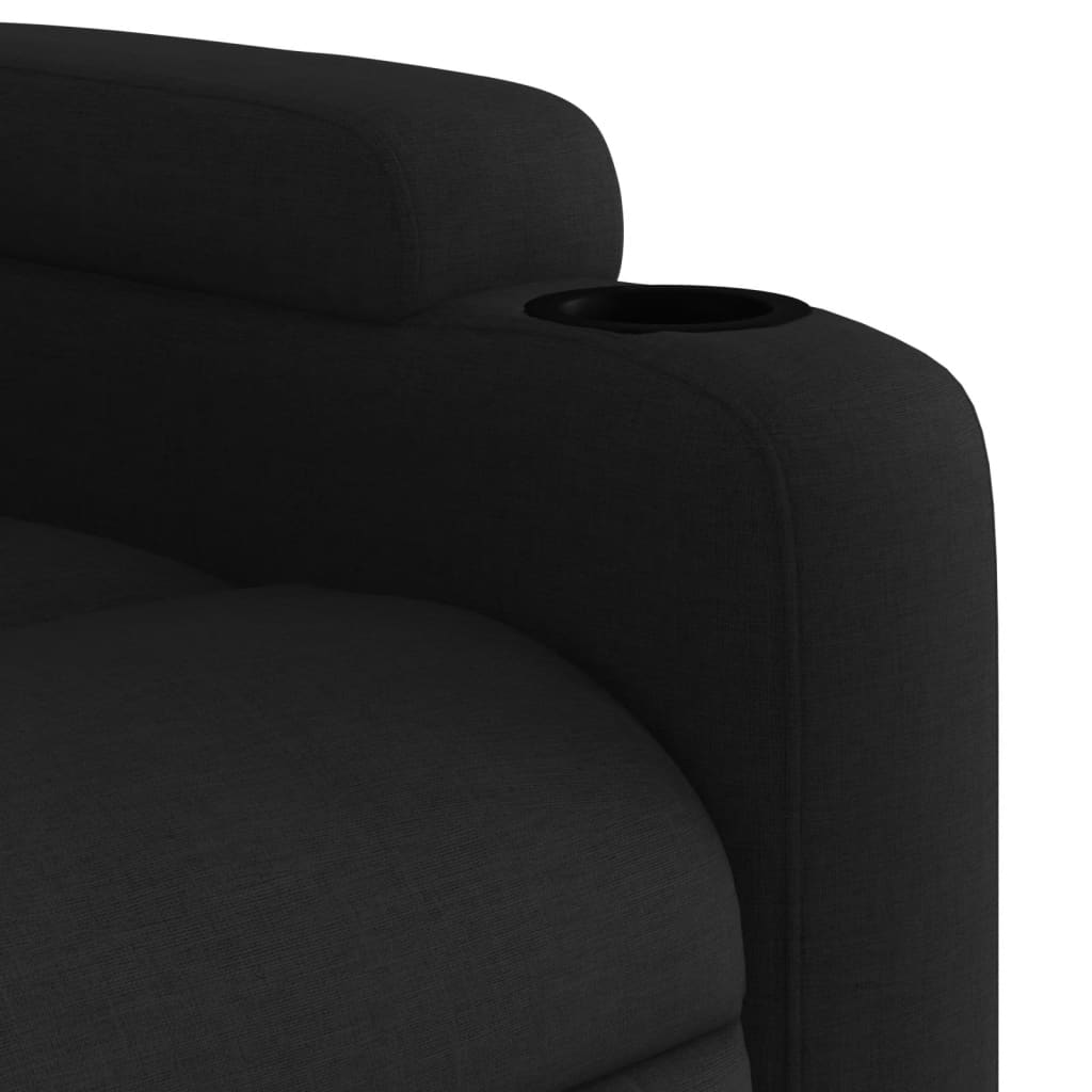 Relaxsessel Schwarzer Stoff
