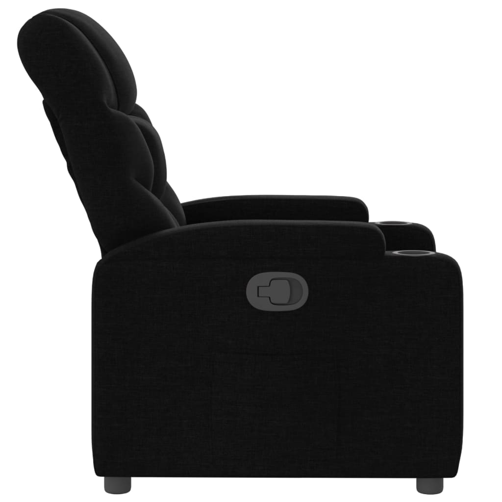 Relaxsessel Schwarzer Stoff