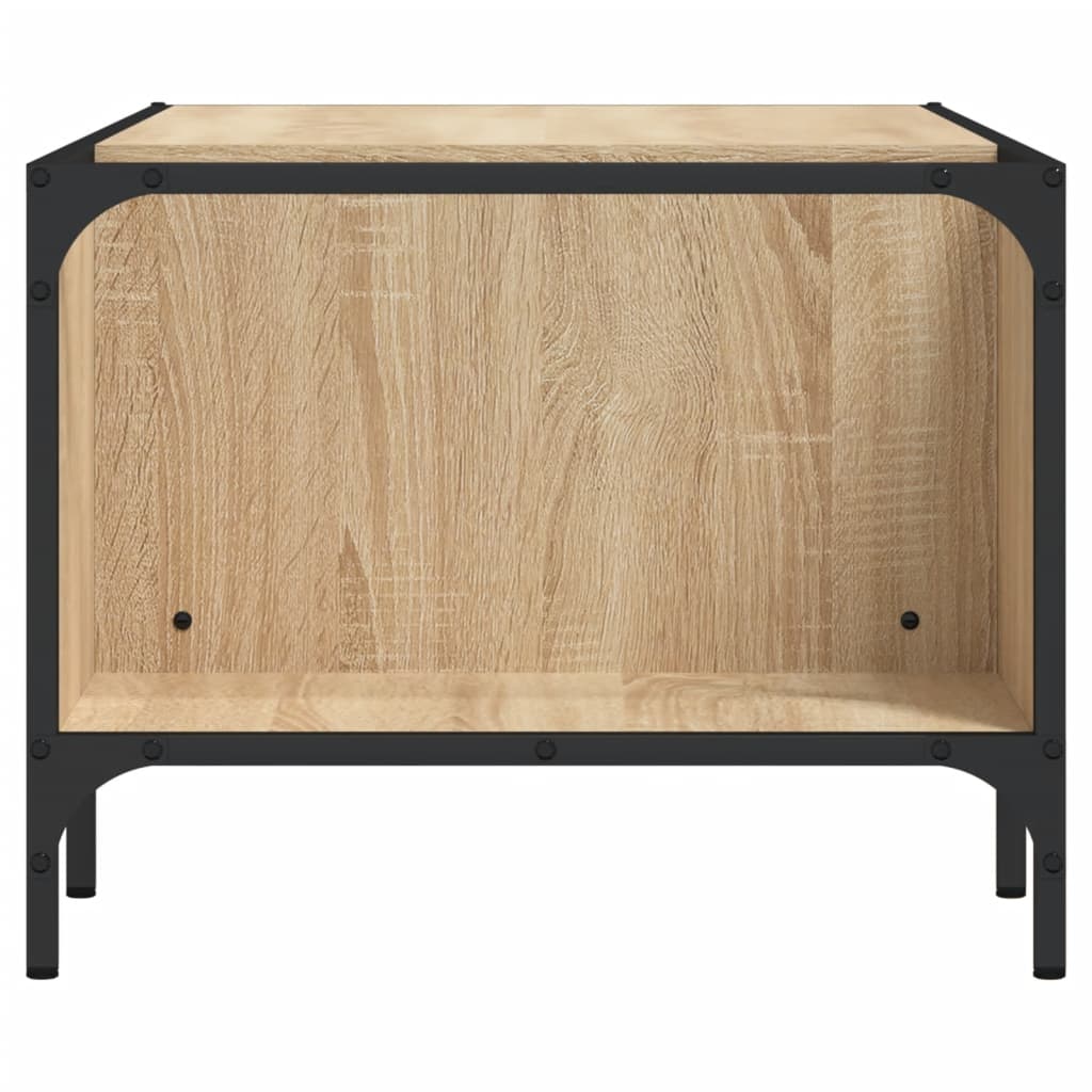Coffee table with shelf Sonoma oak 100x51x40 cm wood material