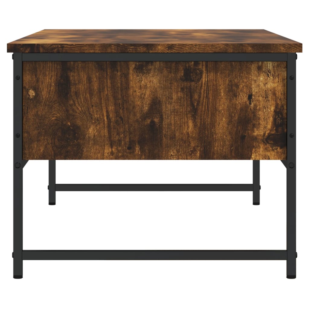 Coffee table smoked oak 101x49x39.5 cm wood material