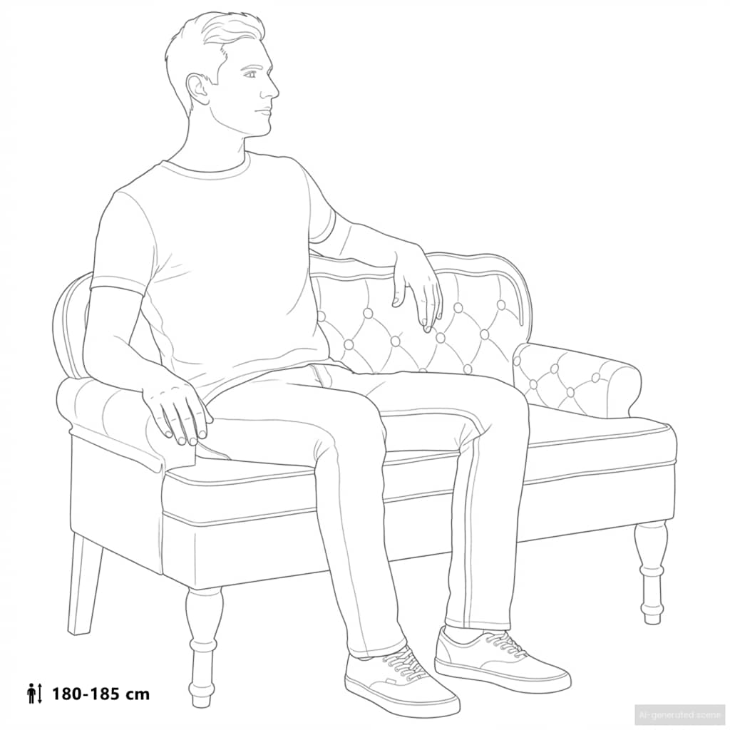 Sitzbank mit Rückenlehne Creme 119,5x64,5x75 cm Samt