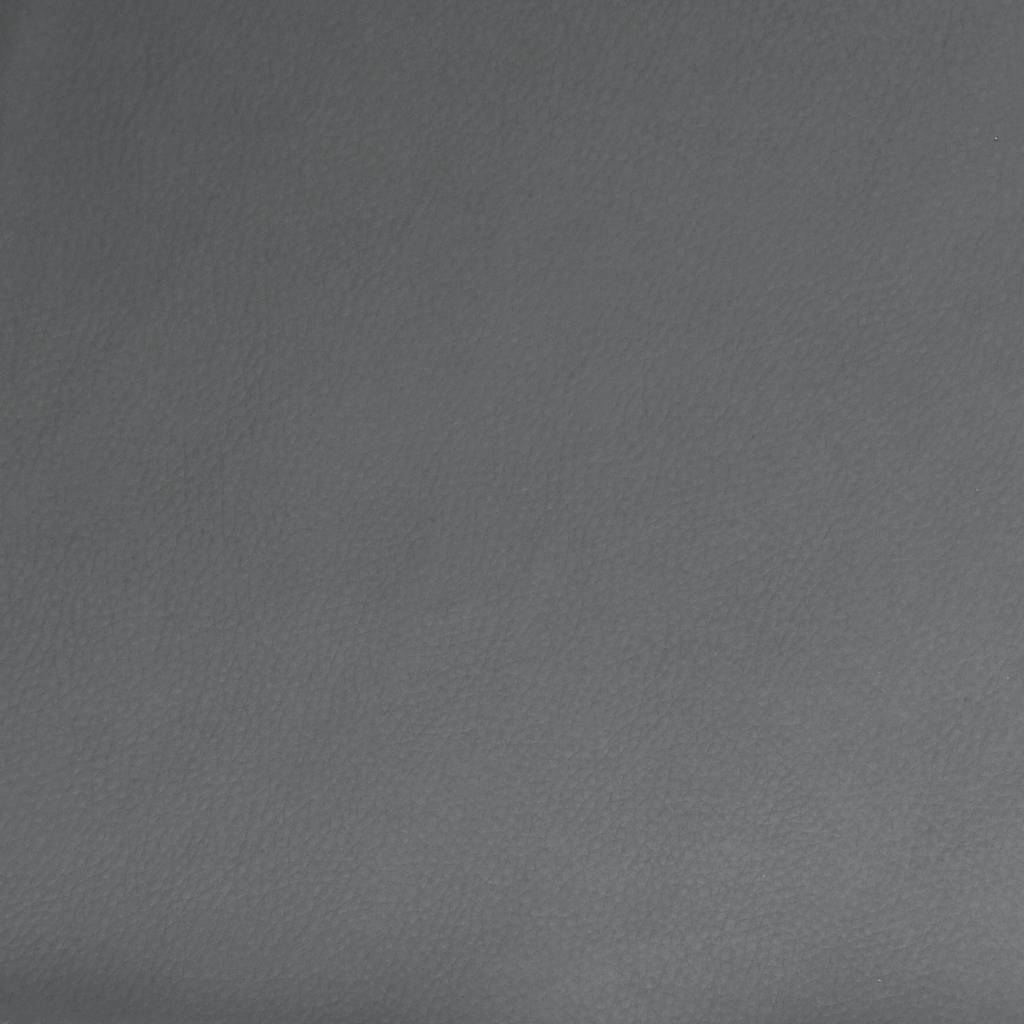 Relaxing Chair Gray Artificial Leather