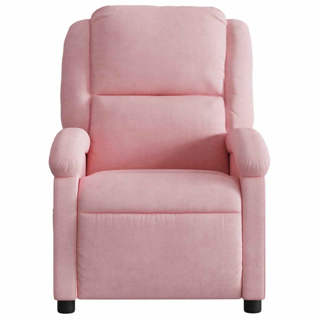 Relaxsessel Rosa Samt