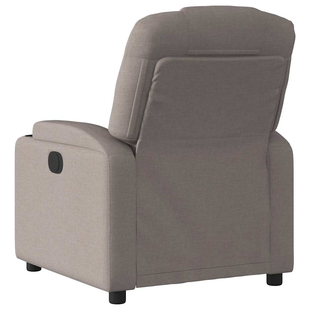 Fauteuil de massage tissu taupe