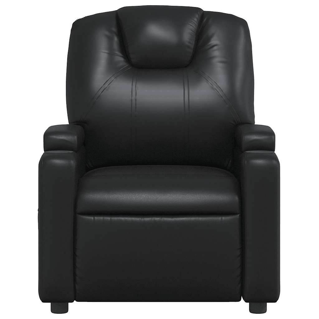 Fauteuil de massage simili cuir noir