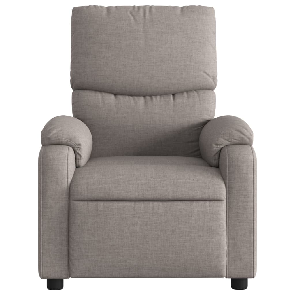 Fauteuil de massage tissu taupe