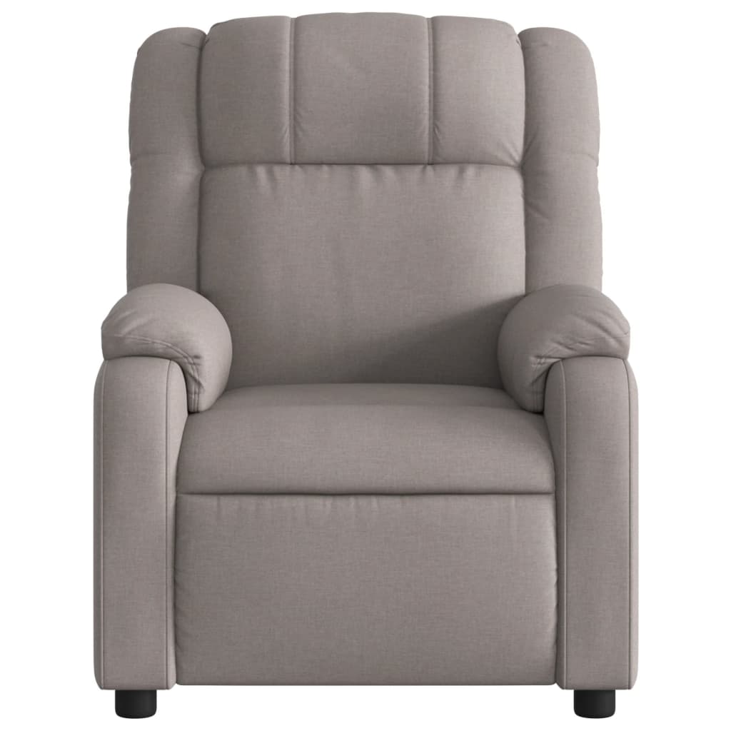 Fauteuil de massage tissu taupe