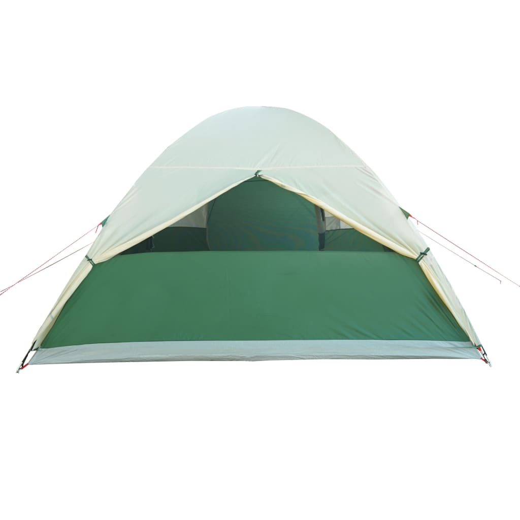 Tente familiale dôme 6 personnes verte imperméable