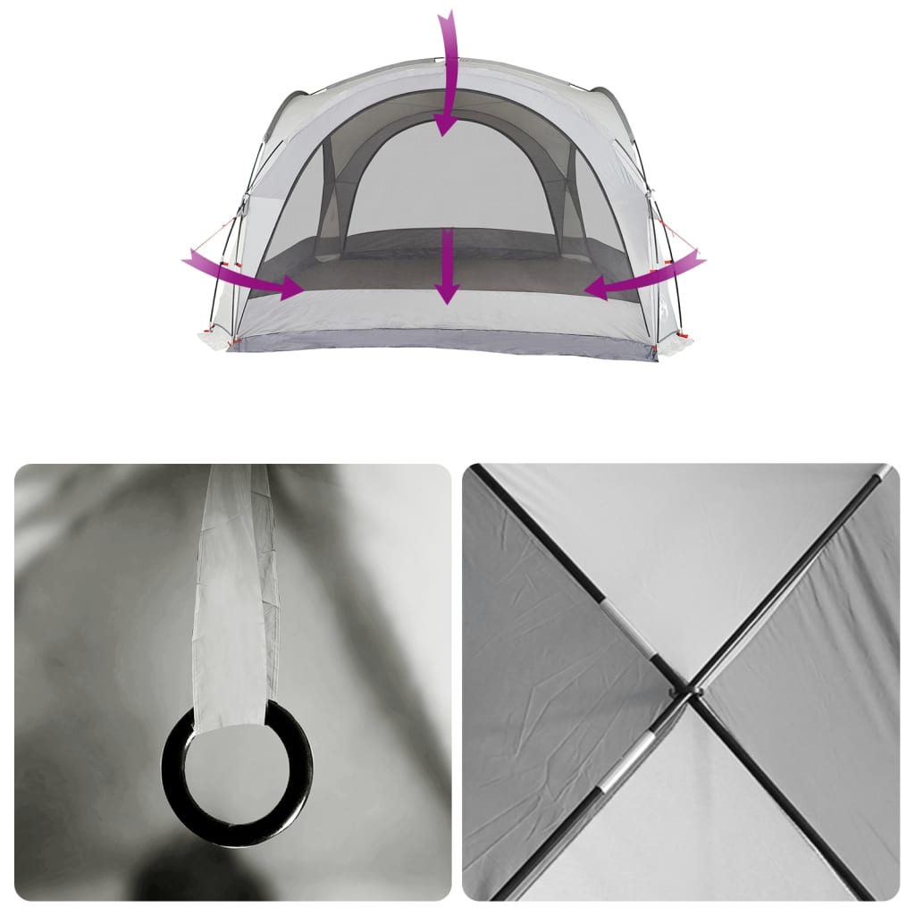 Tente de fête blanche imperméable