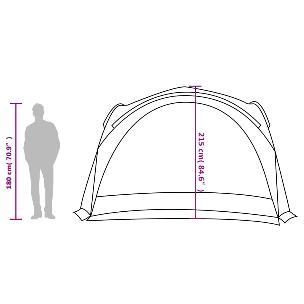 Tente de fête blanche imperméable