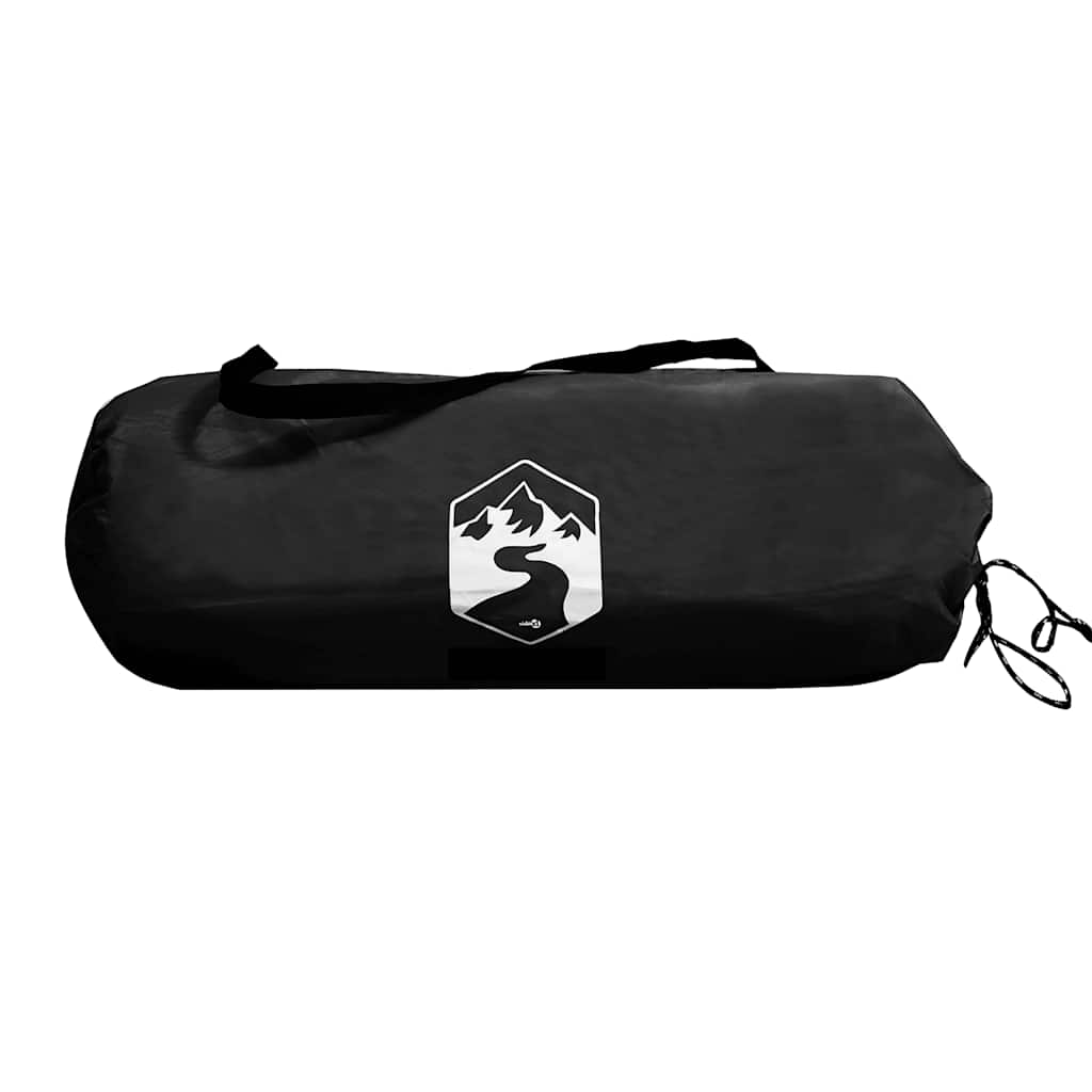 Tente de camping tunnel 2 personnes blanc foncé imperméable