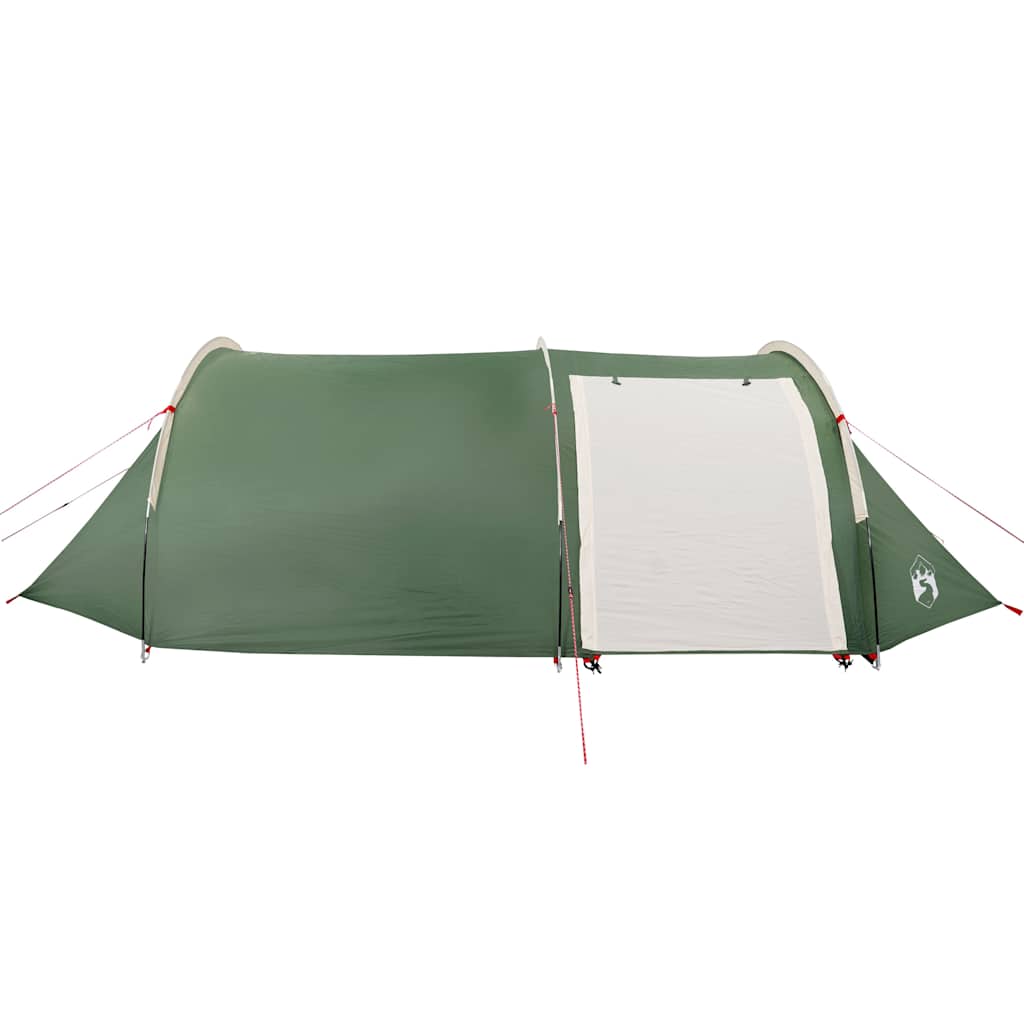 Tente tunnel 4 personnes verte imperméable