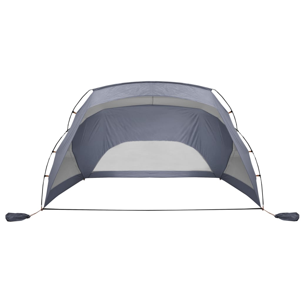 Beach tent gray 274x178x170/148 cm 185T polyester