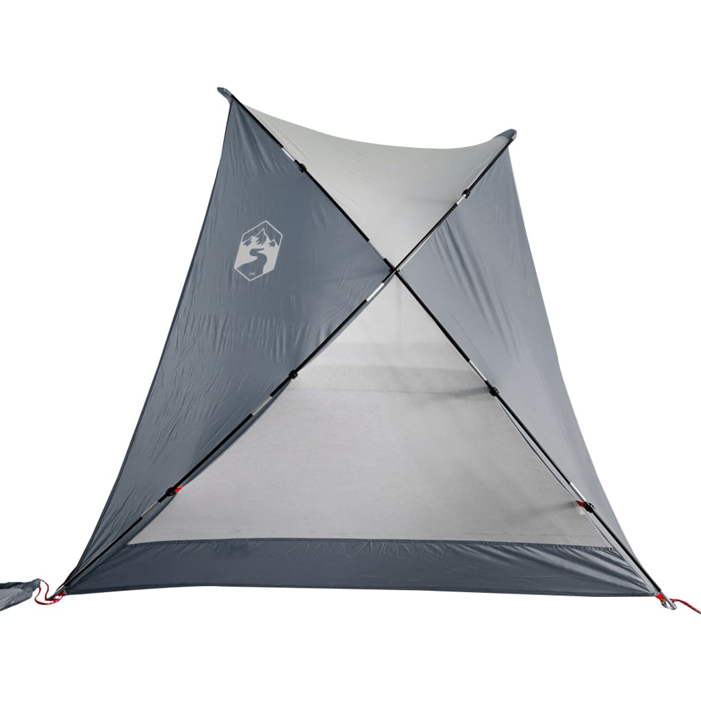 Beach tent gray 274x178x170/148 cm 185T polyester
