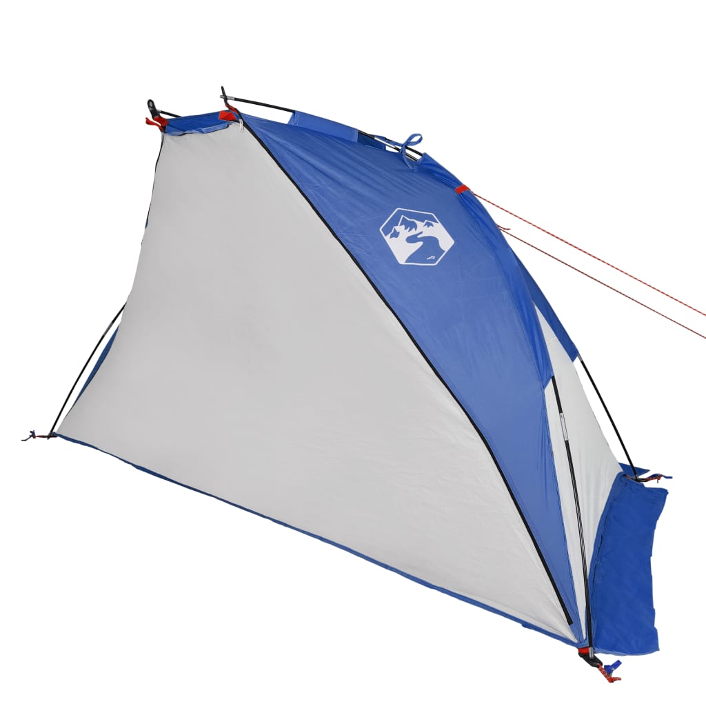 Beach tent azure blue 268x223x125 cm 185T polyester