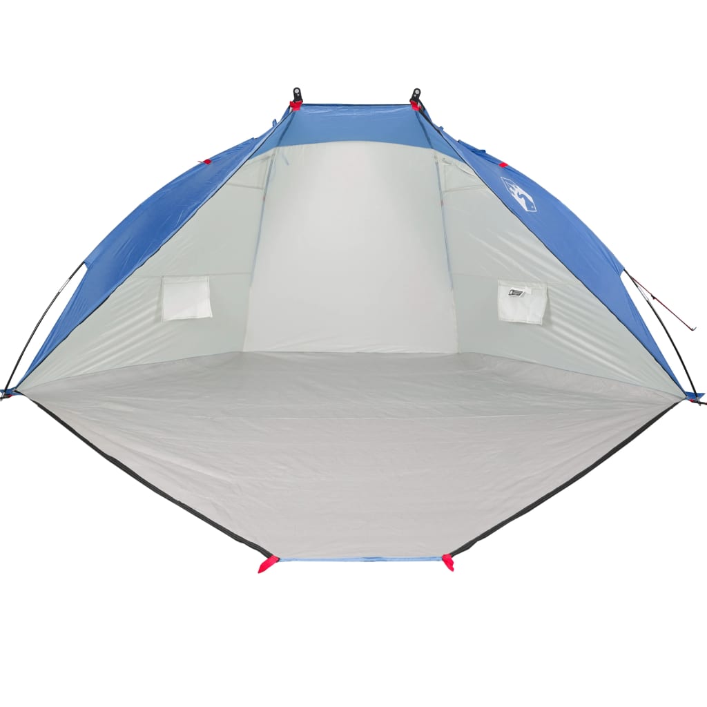 Beach tent azure blue 268x223x125 cm 185T polyester