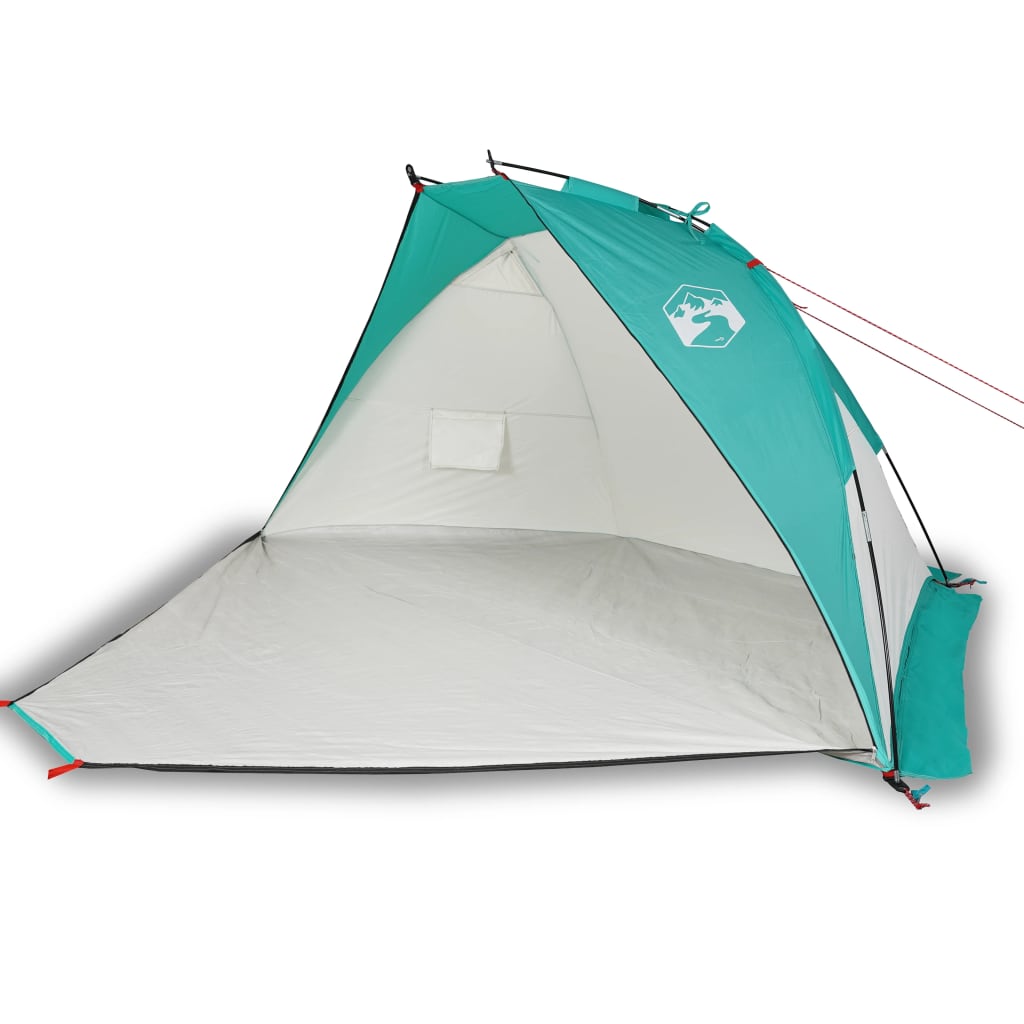 Beach tent sea green 268x223x125 cm 185T polyester
