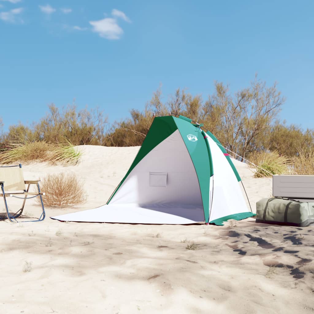 Beach tent sea green 268x223x125 cm 185T polyester