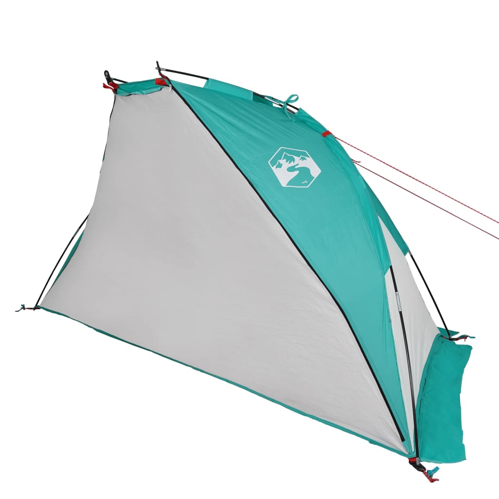 Beach tent sea green 268x223x125 cm 185T polyester